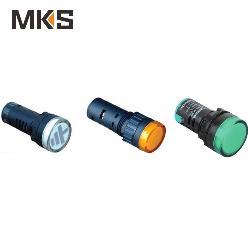10pcs or 20pcs/inner box AD16-16C AD16-22D/S DC AC 6V 12V 24V 36V 48V 110V 127V 220V 380V LED  signal pilot lamp