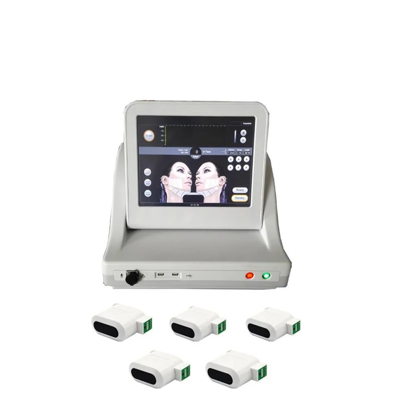 2D 3D HIFU Machine 1 Line 3 Cartridges 10000 Shots Portable Anti Wrinkle Removal Ultrasound Body Shape Face Lfting SMAS 2D HIFU