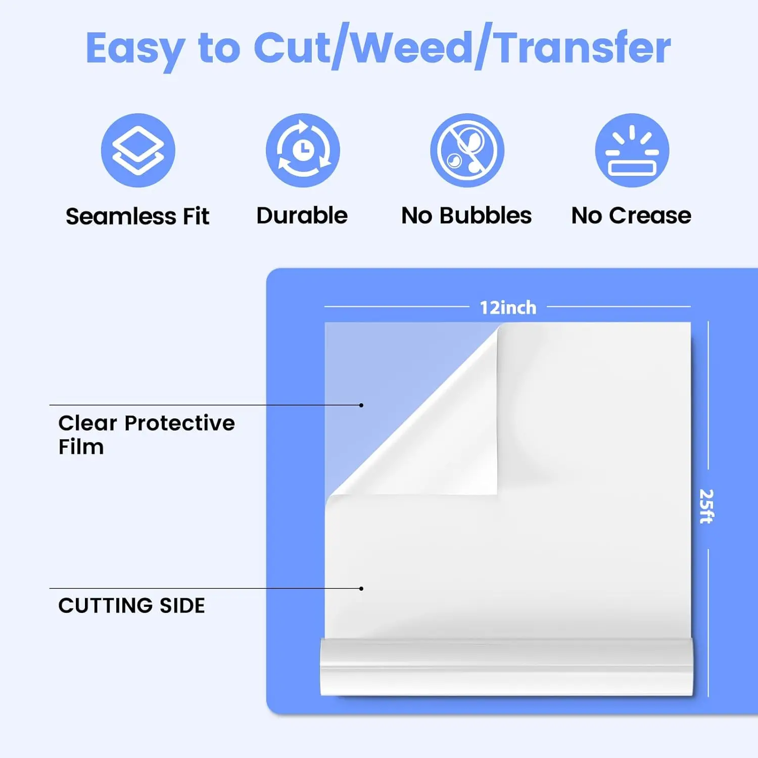 Wholesale Best Quality Soft Durable Flex Easyweed Iron On HTV PU Heat Transfer Vinyl for Clothing T-shirt