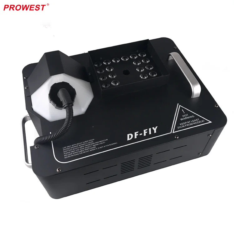 24Pcs LED DMX Control Effect Smoke Machine 1500W Vertical LED Fog Machine