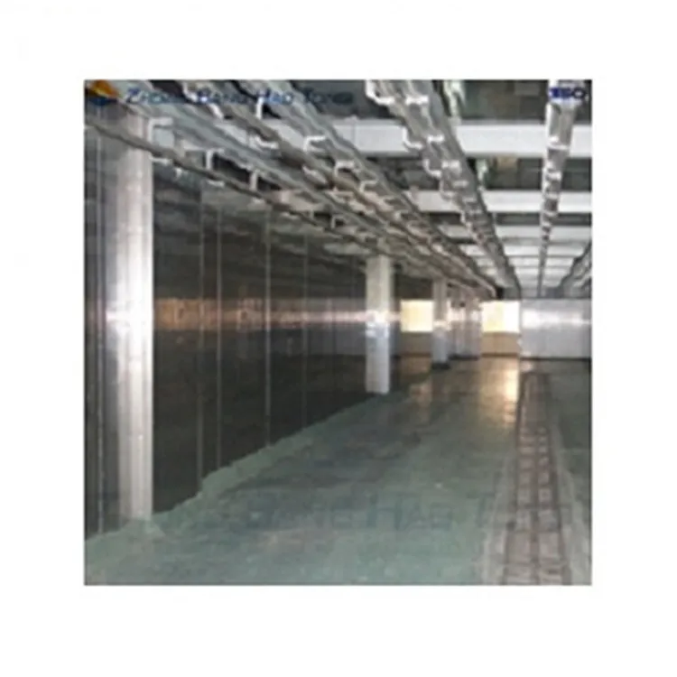 Sheep abattoir equipment sheep carcass meats chilling  hanging  rail room for slaughterhouse