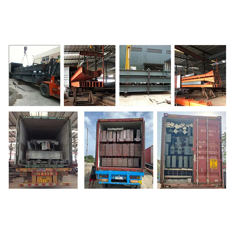 LONTE Factory Metal Storage Space Frame Steel Structure Building warehouse/hall