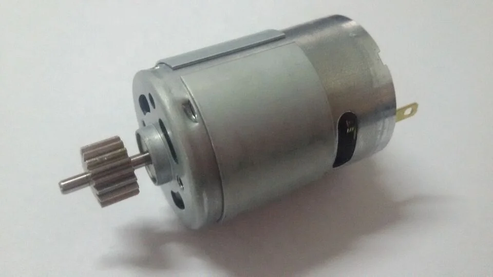 24V DC Motor for Intake Manifold Control Valve RS-385PH-16140 with Permanent Magnet Construction without gear
