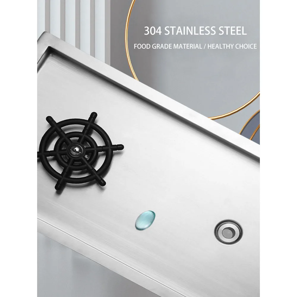 With drip tray Stainless steel bottle washer cup cleaner glass washer