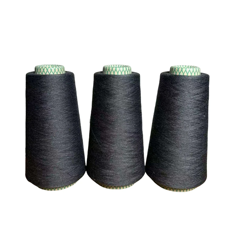 Customized Best Price Dyed Polyester Blended Yarn Knitted Polyester Yarn