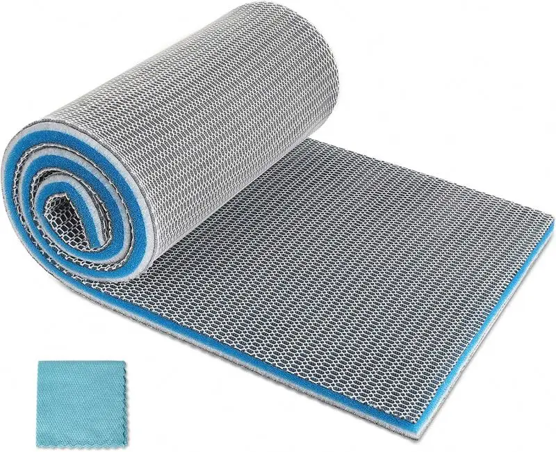 8D Aquarium Filter Sponge Media 8-Layer No Glue Filter Pads Fish Tanks Accessories Aquaseal Skimmer Pond Filter Cotton