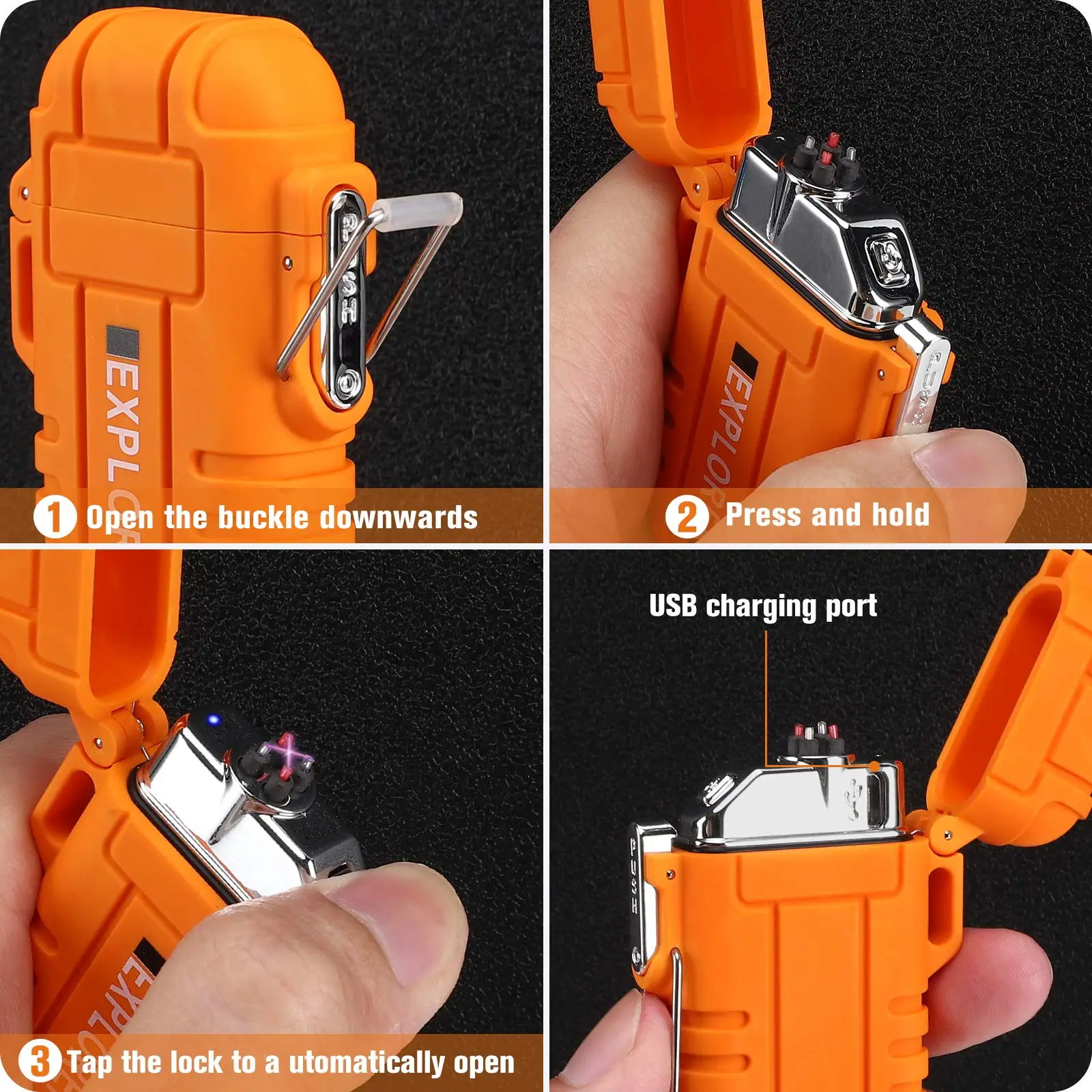 Зажигалка Electr Isqueiro Usb плазменная для гриля электрическая зажигалка