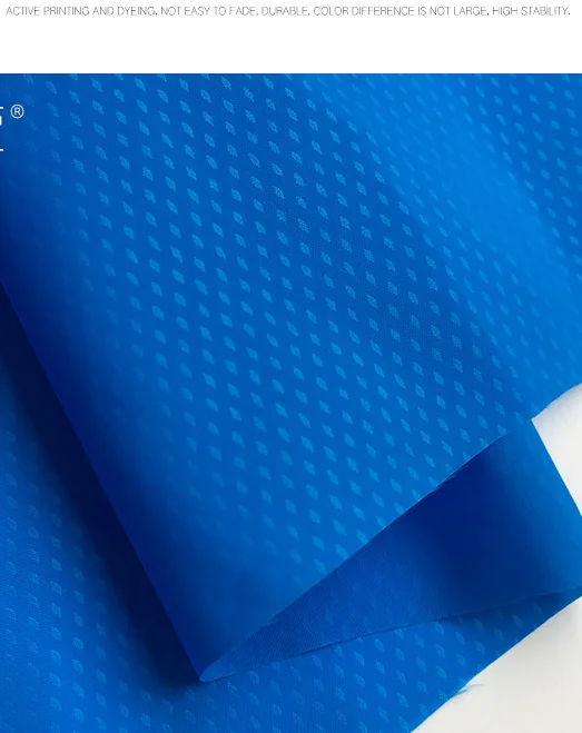 Factory Direct Sales Polyester Spinning imitation memory concave-convex three-dimensional embossing clothing fabric