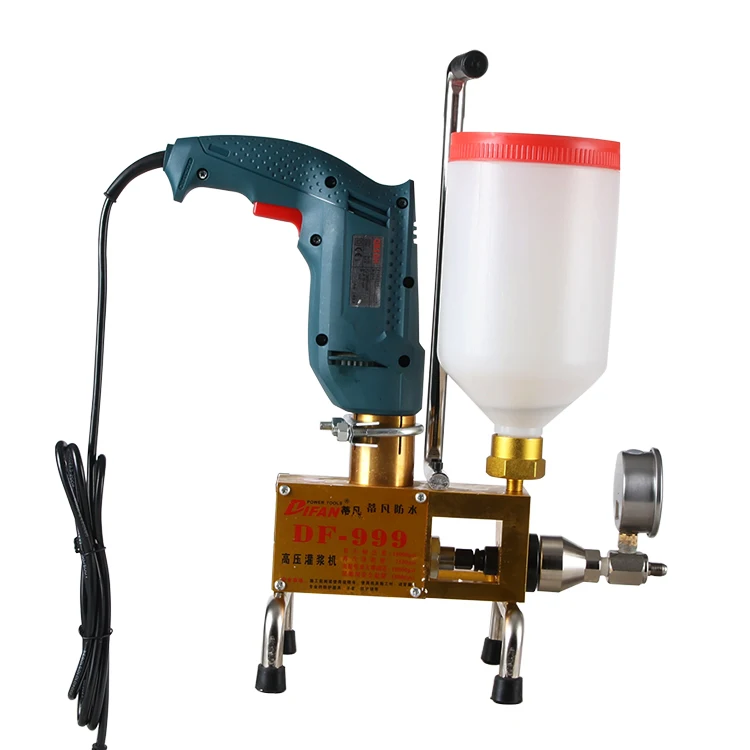 Construction Works Waterproofing Injection Mortar Grouting Machine Price High-pressure Perfusion Machine Household, Construction