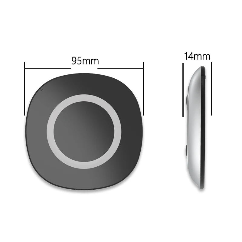 
5W/7.5W/10W Qi certiified fast wireless charger for Samsung S20 S20 Ultra 