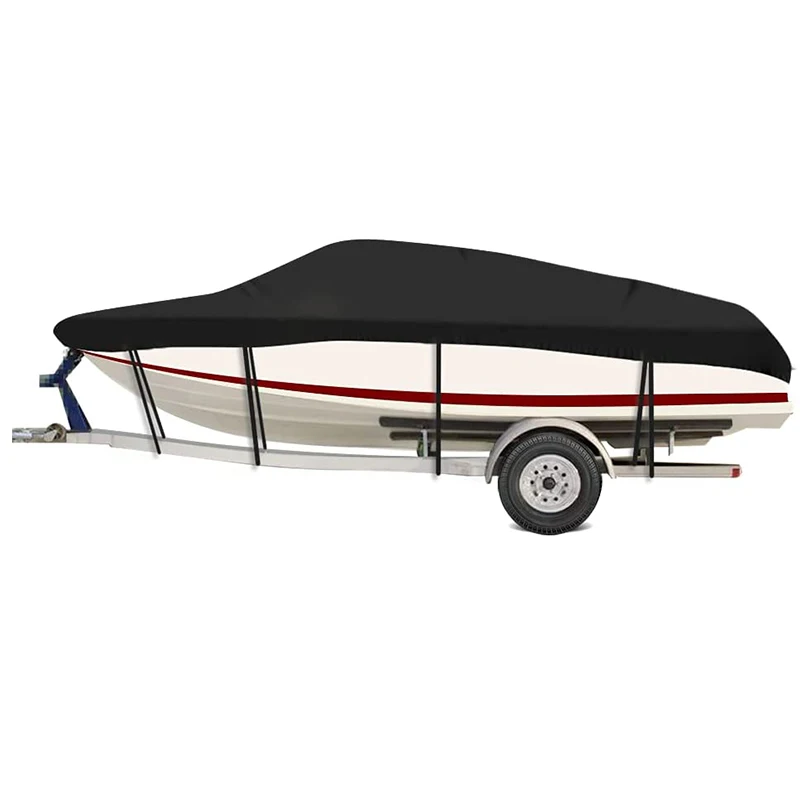 Waterproof Boat Cover Heavy Duty Marine Grade Polyester Rowing Boat Cover