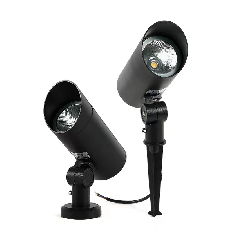 Wholesale Outdoor IP65 12w Aluminum Led Spike Light Garden Lawn Light Yard Tree Spot Lighting 110v/220v