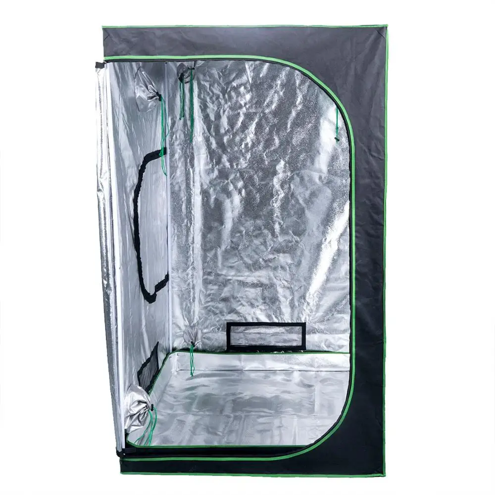 80x80x160cm 600D Garden Greenhouse Grow Tent with High Reflective Aluminum Fabric