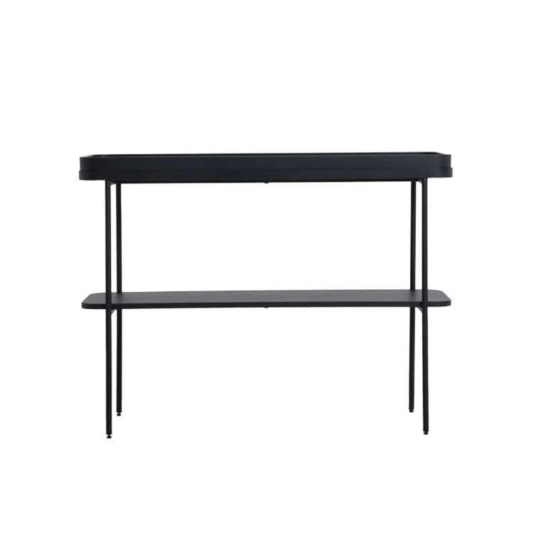High Quality Contemporary Living Room Furniture Console Table Modern Black Console Table