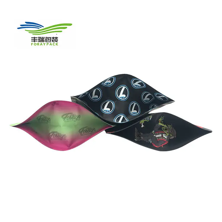 Foray Factory Custom Printed Gumbo Jungle Boys Backpack Boyz Rick Morty Gummy Packaging Edible 3.5g Mylar Bags With My Logo