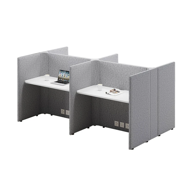 Office Work Space Modular Desk Extendable Privacy Screen Workstation