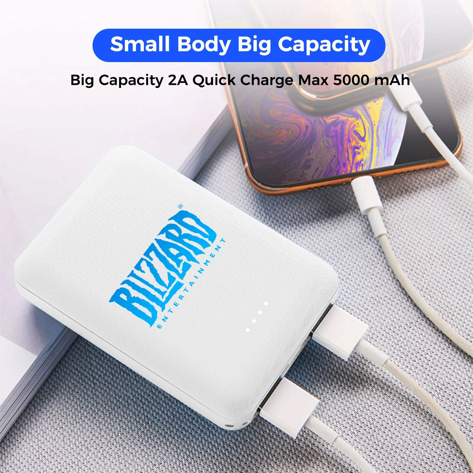 agenda 2024 New popular portable OEM ODM promotional gift set Hot Mini charging bank usb cable finger sleeve