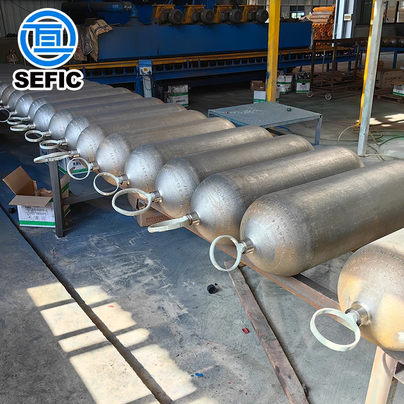 Clean Energy Diameter 356mm Capacity 50 Liter 200bar Small Cng Cylinder