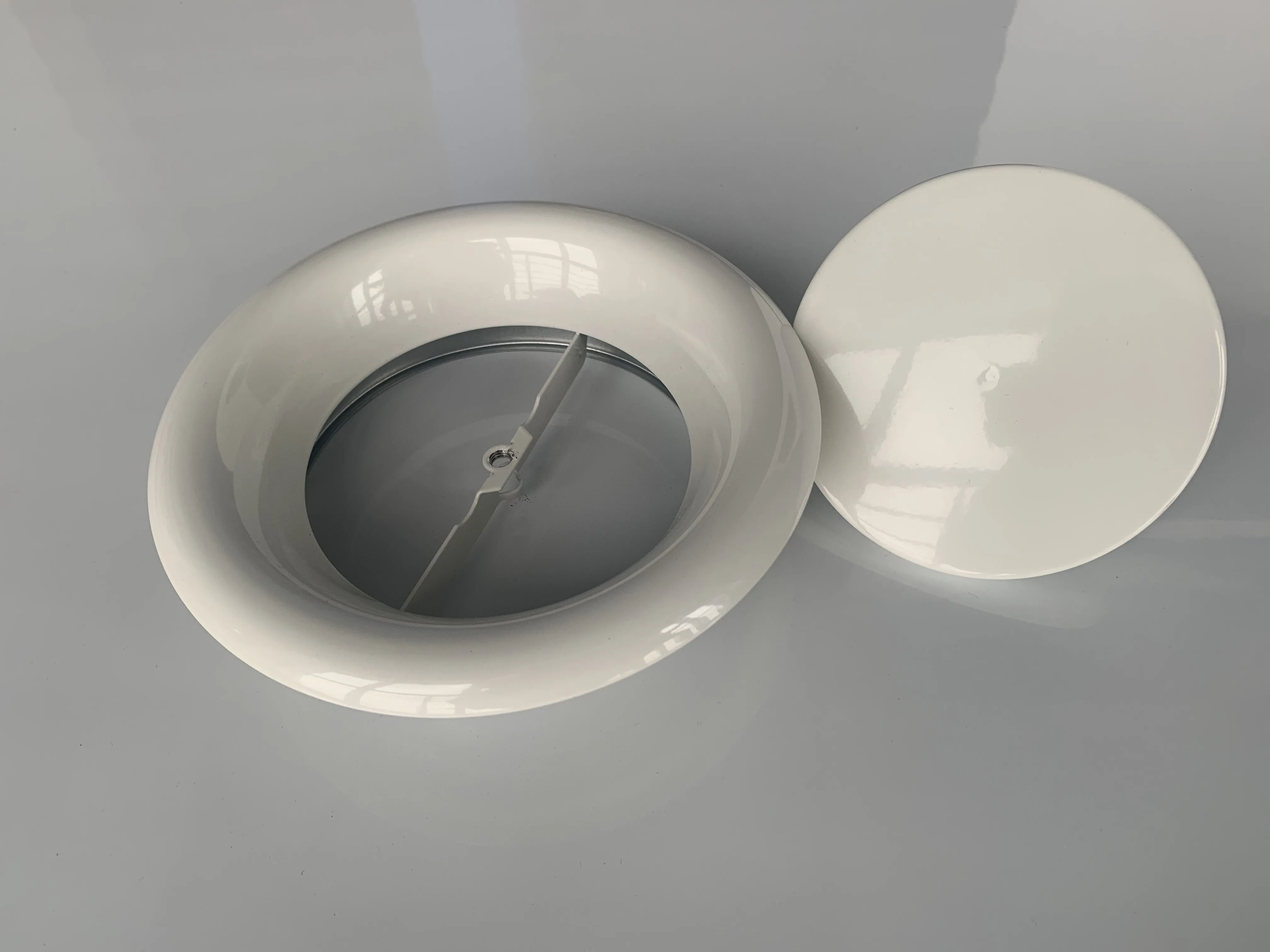 Return disc air exhaust valve, round fresh air valve, metal air vent valve