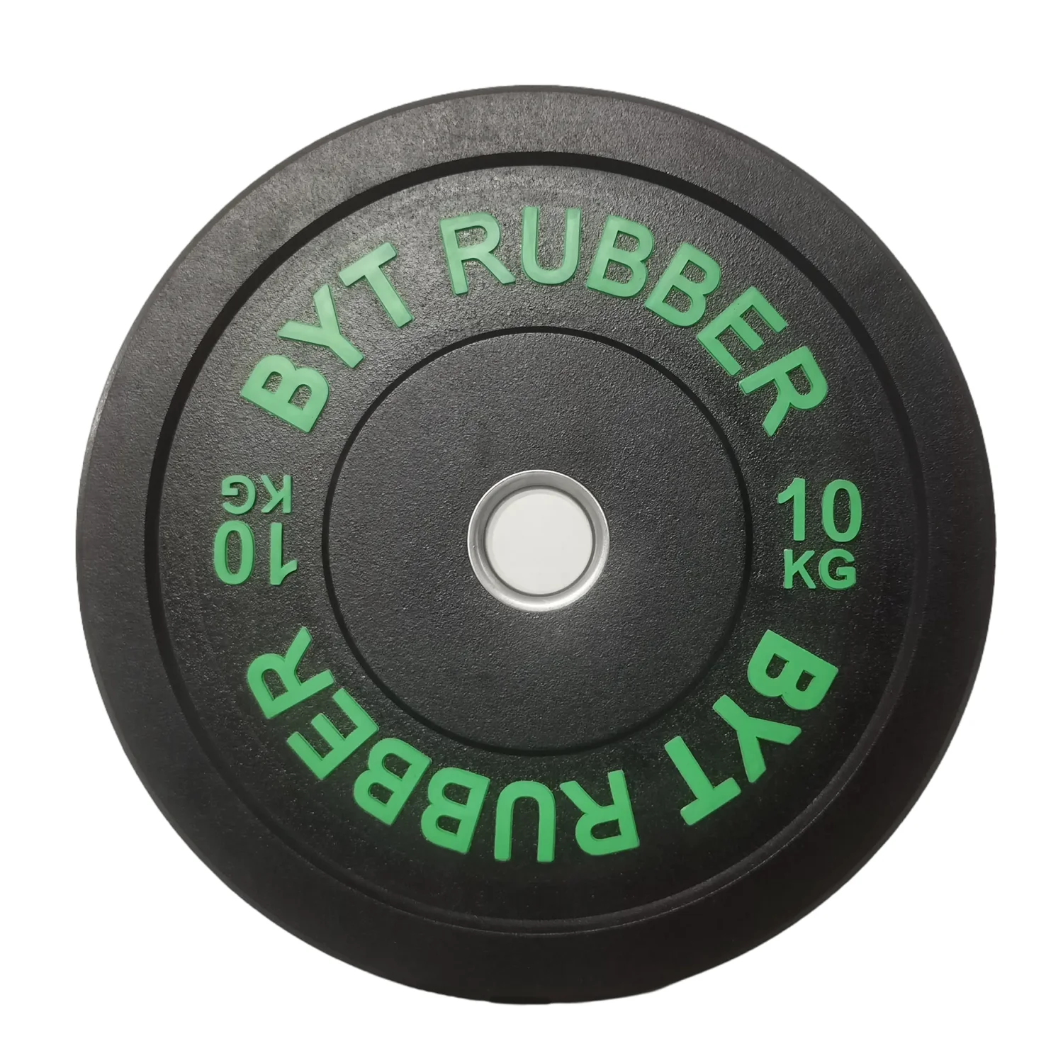 BYT gym equipment weight plates crumb rubber bumper plate lbs