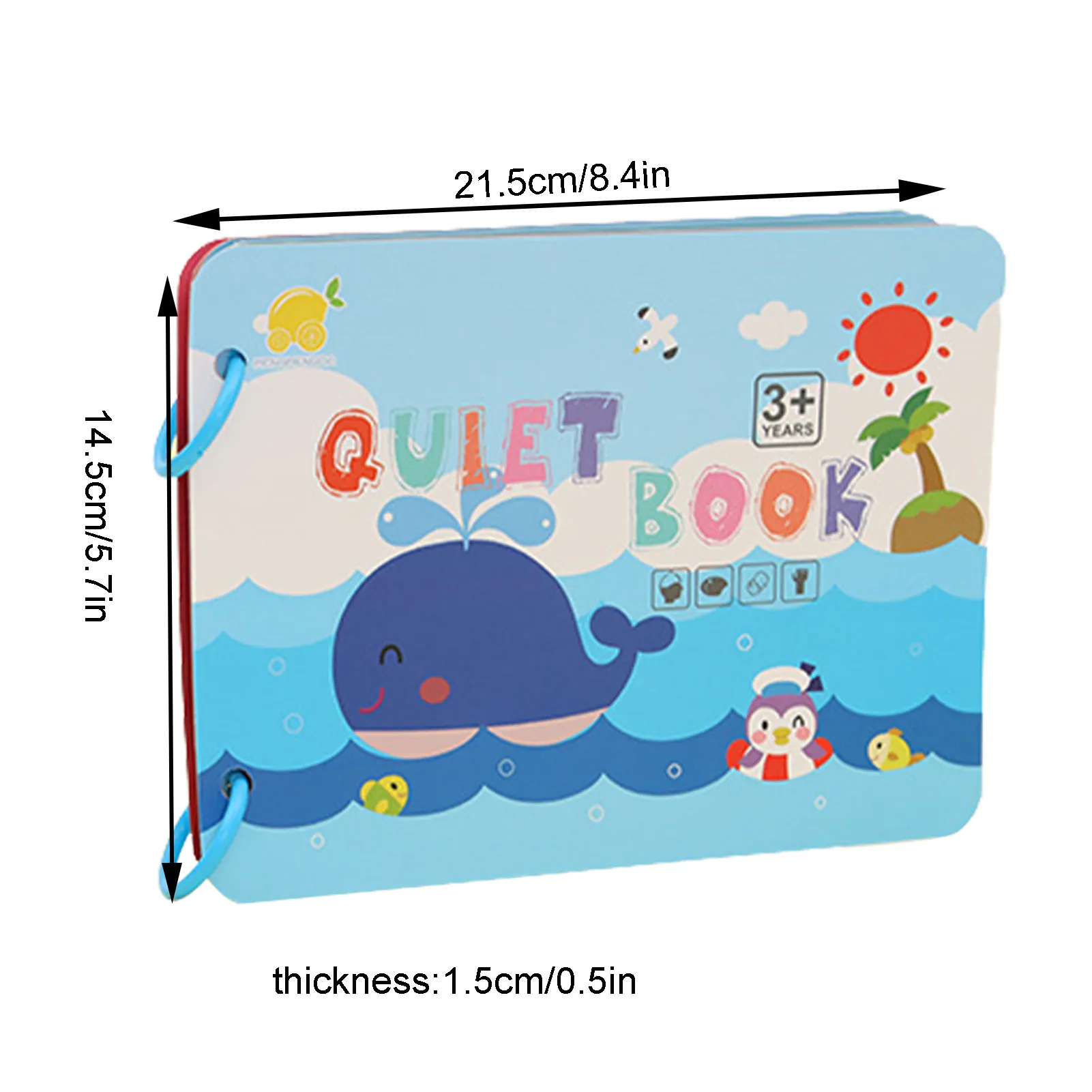 Montessori My First Busy Book Paste Quiet Book For Children Matching Puzzle Learning Education Game