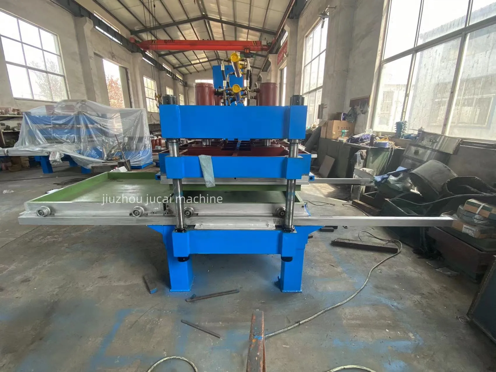 rubber crumb press machine , rubber tile production line ,rubber tile making machine