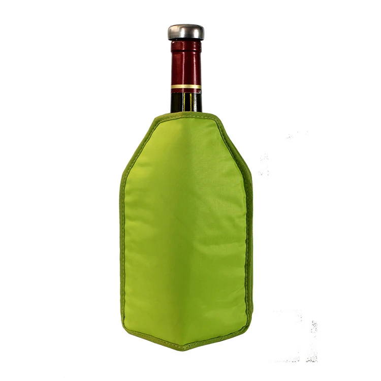 Wine Bottle Cooler Sleeve Insulated Wine Chiller Cooler Wine Cooler Sleeve Freezer Gel