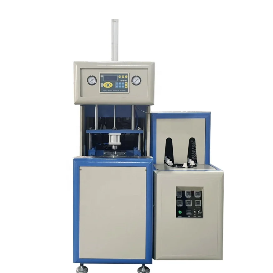 Easy Operating Automatic Mineral Water PET Bottle Blow Molding Machine , Bottle Moulding Machinery plastic bottle machine