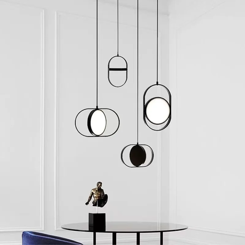 Lumino Post-modern Simple Restaurant Chandelier Designer Minimalist Cafe Clothing Store Bar Bedroom Bedside Lamp