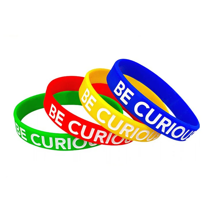 Custom Logo High Quality Sport Wristband Cheapest Promotion Rubber Wrist Band Custom Silicone Bracelet