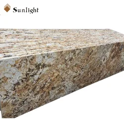 Wholesaler Price Baltic Brown Granite Bench Top With Back Splash Granite Countertops kitchen worktops Granite Slabs