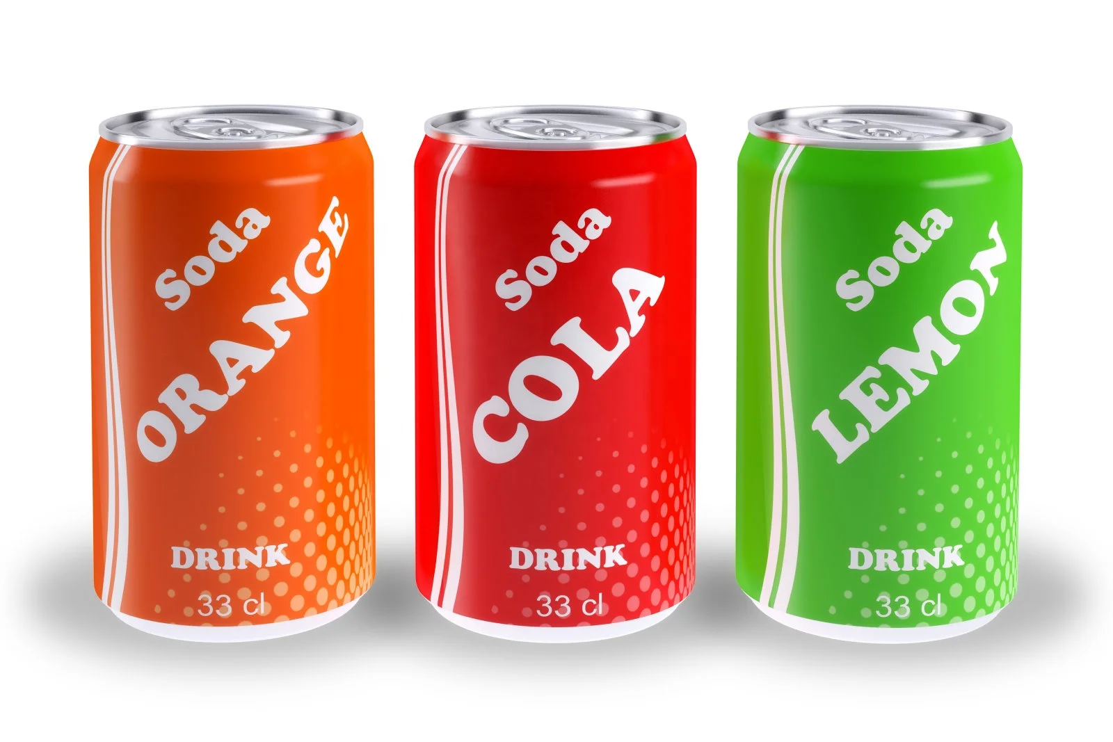 Пустые алюминиевые банки для напитков, 355 мл