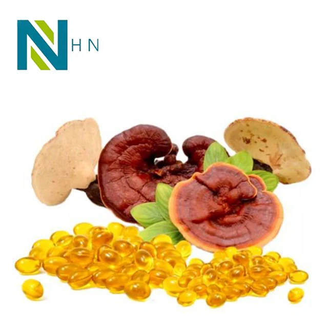 Споровое масло reishi softgel Капсула ganoderma lucidum spore oil мягкие капсулы экстракт грибного масла Рейши
