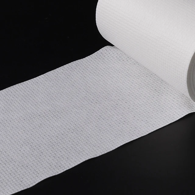 High Quality 100% Polyester Spunlace Cotton Non woven fabric PET Recyclable Material Spunbond Nonwoven Fabrics