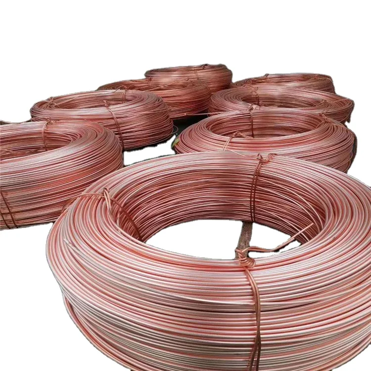 Copper coil wire rods plant supply, customized copper rod 8 mm seller