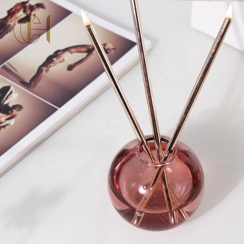 OEM Metal Stick Candles Fragrance Oil Candle Everlasting Candles Without Wax
