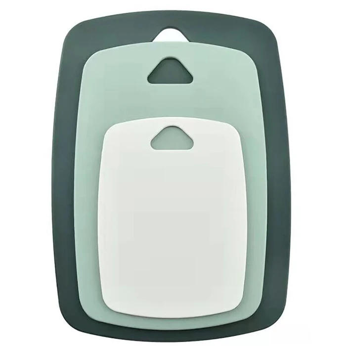 Custom 100% Eco-friendly Material Vegetable Fruit Plastic Cutting Board PP Chopping Board/antimicrobial  Meat Chopping Board