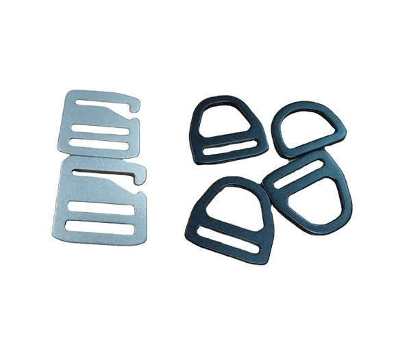 Custom Stamping Luggage Aluminium Snap Hook For Climbing Backpack Aluminium Stamped Hooks