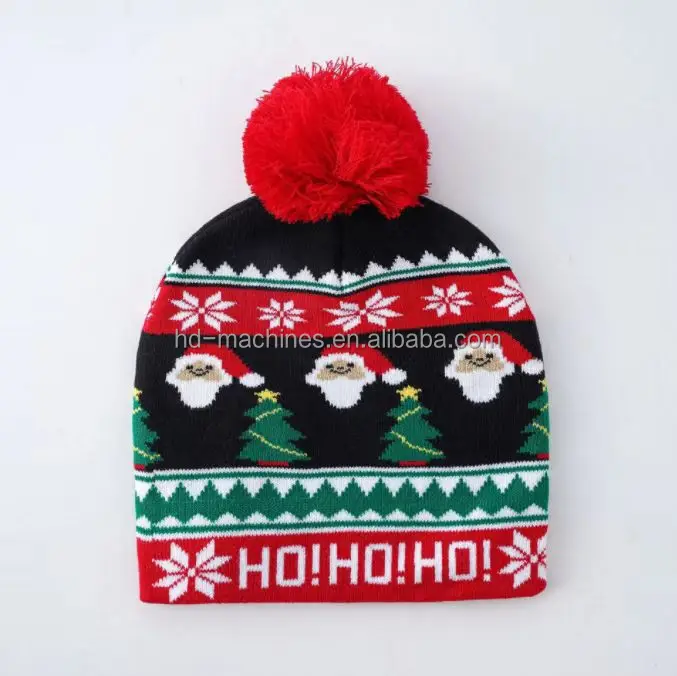 2025 HD brand high speed jacquard scarf hat knitting machine