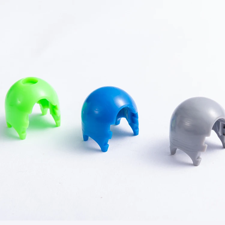 Plastic X connector two-piece type playground net fastener