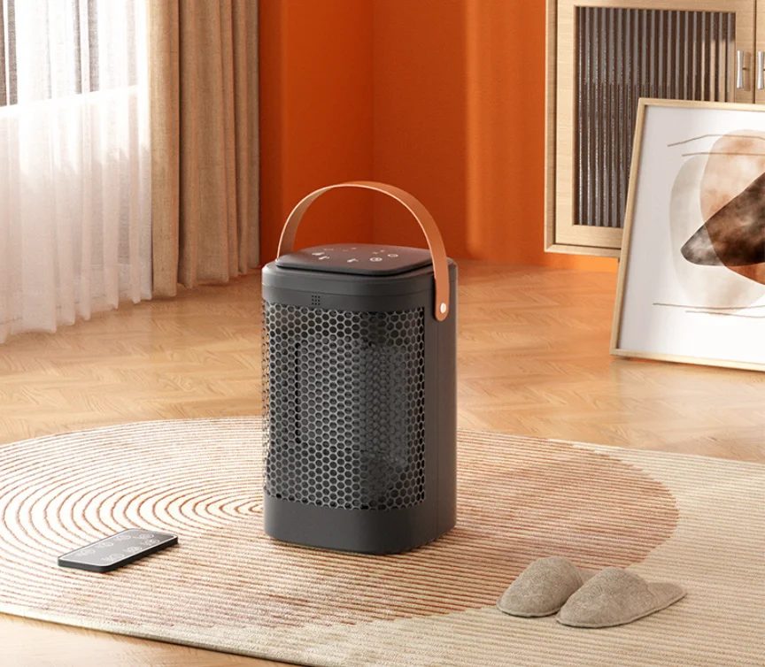 Portable 1500W Electric Space Heater Indoor Use 3 Gears Adjustable Thermostat Remote Control Timing PTC Ceramic Warm Air Blower