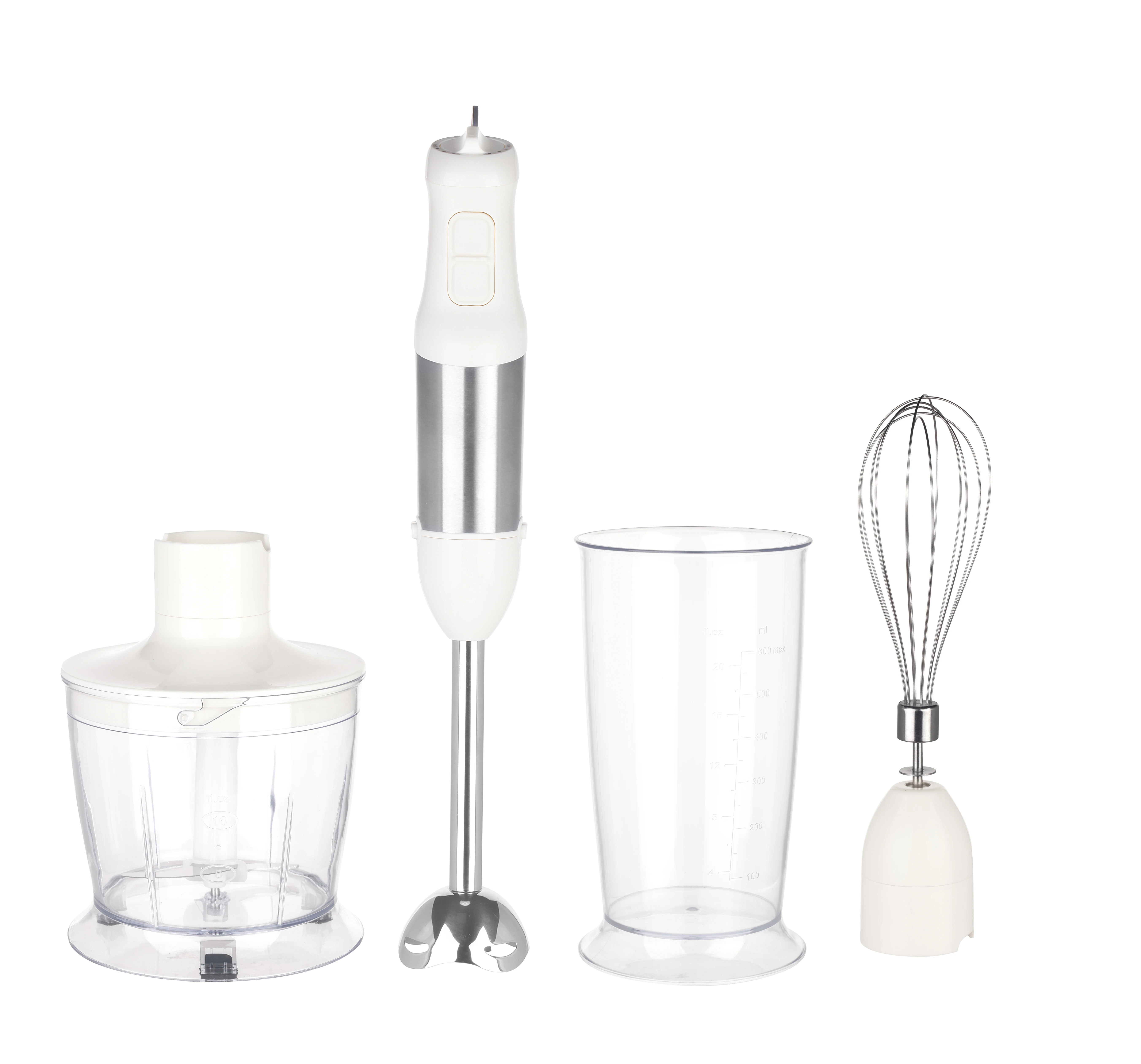 New Items 500W or 700W DC Motor Turbo Button Vegetable Meat Food manual hand blender