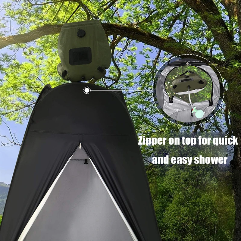 Outdoor Open Changing Room portable camping toilet popup tent with shower good quality solid color