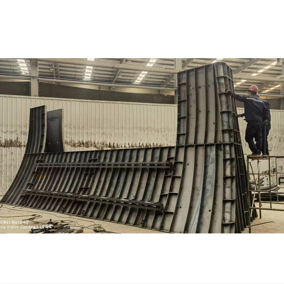 Advanced Concrete Bridge Precast Steel Box Girder Formwork System Q235B Steel Bridge Form Industrial