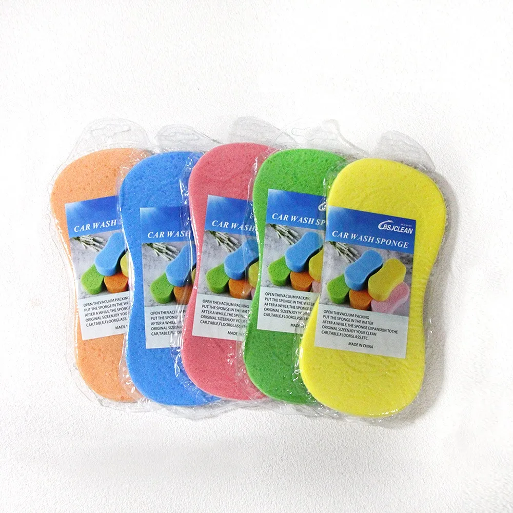 Car Wash Sponge Non-Scratch Large car Sponges for Washing Multi-Use Cleaning Sponges Bone Design Cleaning Polishing Foam