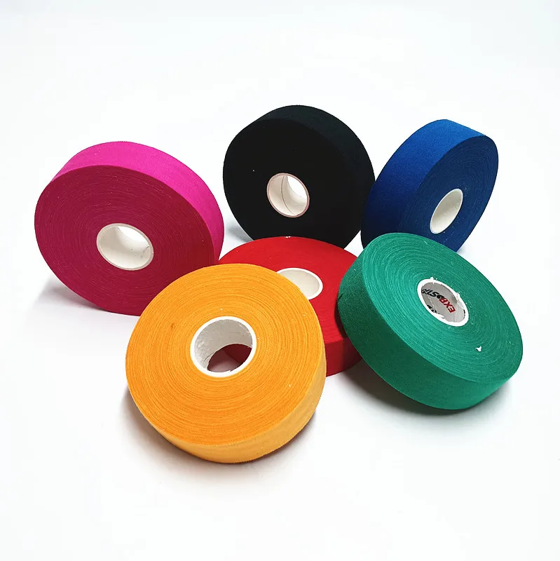 Wholesale Cotton Blade Wrap Shin Guard Hockey Soccer Sock Athletic Adhesive Tape Sports tape