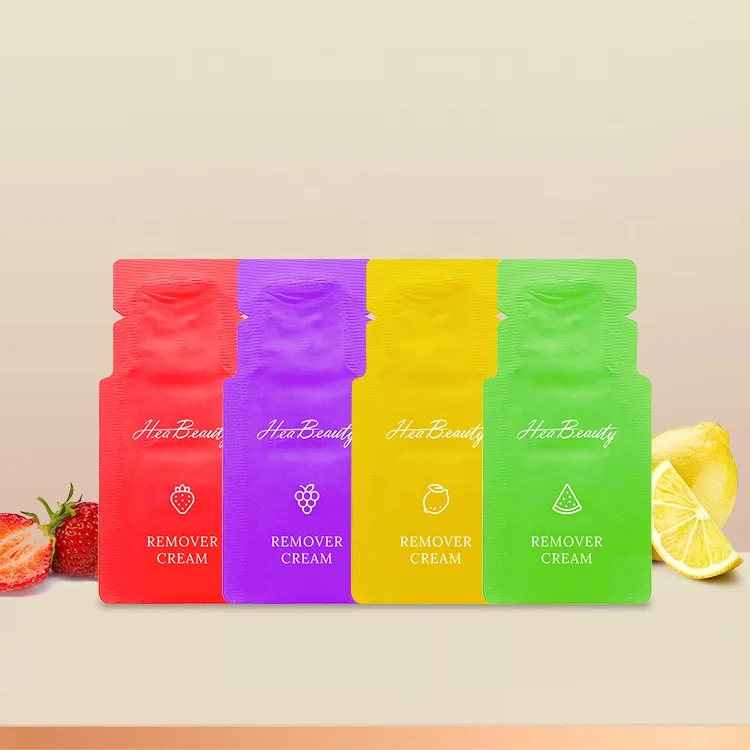 Jelly remover gel cream Lash Adhesive removing Cream small bag Strawberry portable glue cleaner Glue Cream Remover