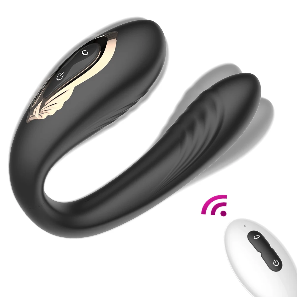 2 in 1 Vibrator Clitoris Stimulator G-Spot Dual Motor Wearable Vibrators Dildo Silent Sex Toy For Woman