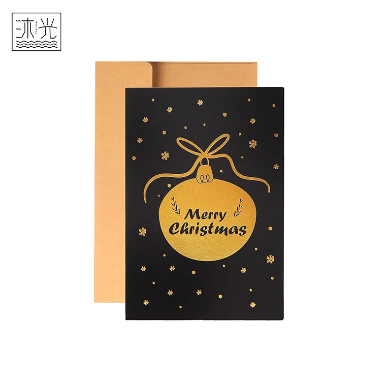 
Wholesale Custom Handmade Holiday Greeting Postcard Paper Christmas Cards 