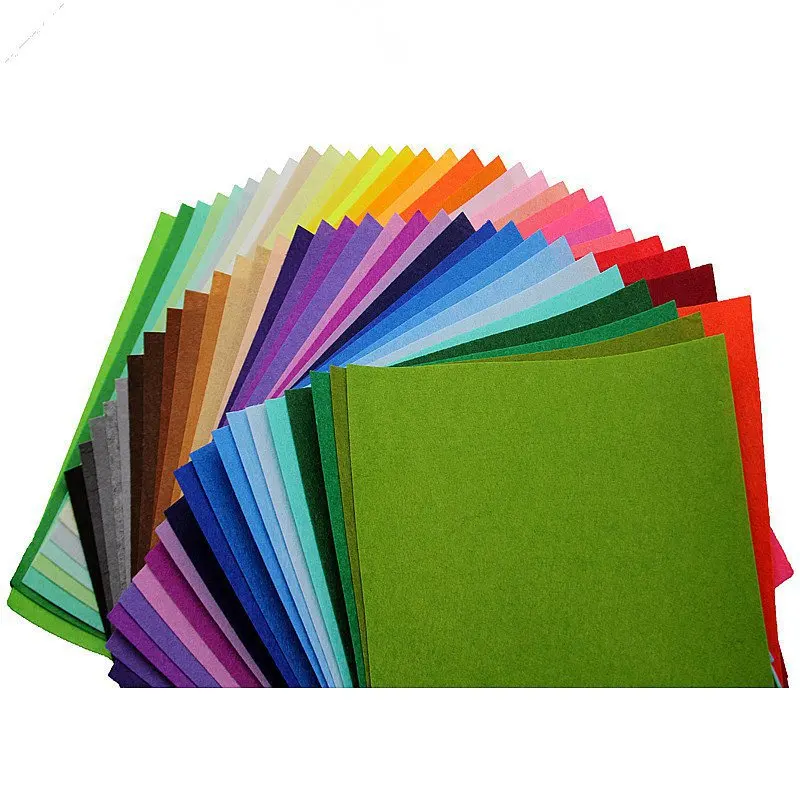 100% Polyester Needle Punched Non-woven Fabric Cloth Felt